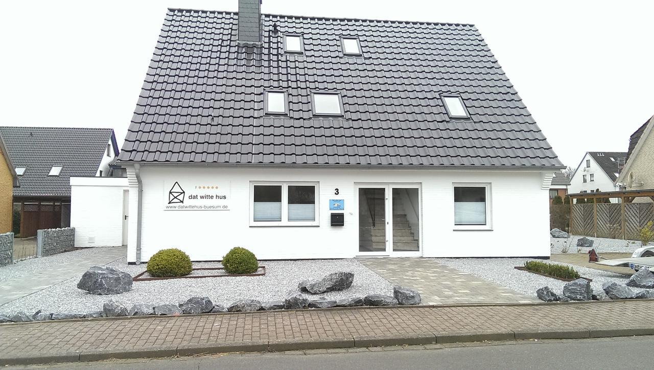 Ferienwohnung Dat Witte Hus 2 Бюзум Экстерьер фото